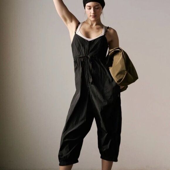 NWT Down To Earth Black Jumpsuit by FreeMovement - Picture 2 of 4